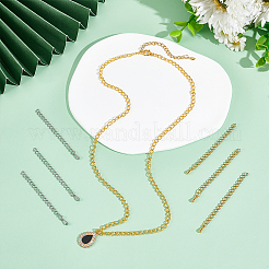 20Pcs 2 Styles 304 Stainless Steel Chain Extender&nbsp;STAS-UN0060-90