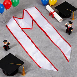 2Pcs Satin Graduation Sash Honor Stole Scarf for Men Women&nbsp;AJEW-MA0001-38A