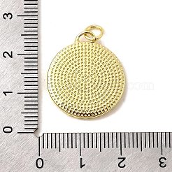 Brass Enamel Pendants&nbsp;KK-I378-20G-B