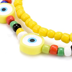 Glass Seed Beads Stretch Bracelets&nbsp;BJEW-JB06291-01