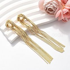 Brass Stud Earrings for Women&nbsp;EJEW-U050-01G