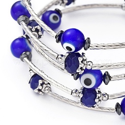 Five Loops Wrap Bracelets&nbsp;BJEW-JB04656