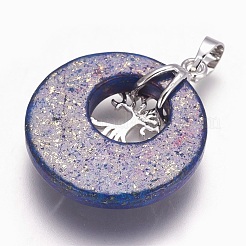 Natural Lapis Lazuli Pendants&nbsp;X-G-F573-C11