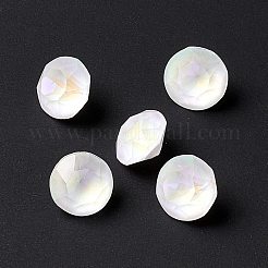 Mocha Fluorescent Style K9 Glass Rhinestone Cabochons&nbsp;RGLA-J014-B-MI