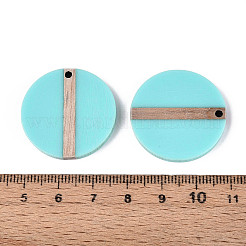 Resin & Wood Pendants&nbsp;RESI-T057-52A
