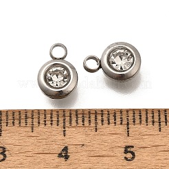 201 Stainless Steel Charms&nbsp;STAS-F311-06P-02
