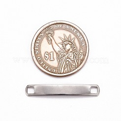Tarnish Resistant Rectangle 304 Stainless Steel Links connectors&nbsp;STAS-I045-38