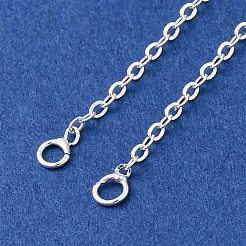Brass Cable Chain Necklace Making&nbsp;NJEW-D302-80S