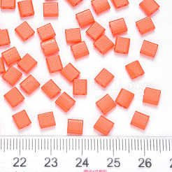 FGB 2-Hole Baking Paint Glass Seed Beads&nbsp;SEED-S031-L-406