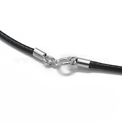 Waxed Cord Necklaces Making&nbsp;MAK-L017-01A