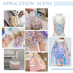 12 Bags 12 Colors AB Color PVC Paillette/Sequin Pendants&nbsp;PVC-WR0001-01