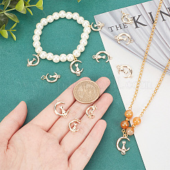 16Pcs 2 Style Brass Pendants&nbsp;KK-AR0003-19