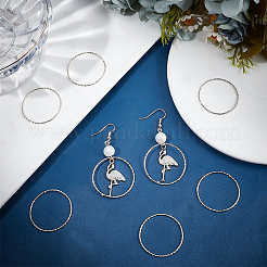 Brass Linking Rings&nbsp;KK-BBC0024-94C