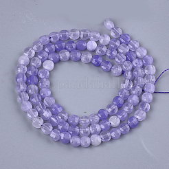 Natural White Jade Beads Strands&nbsp;G-S354-35
