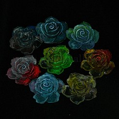 Luminous Transparent Epoxy Resin Decoden Cabochons&nbsp;CRES-M032-04A
