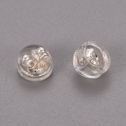 Brass & Plastic Ear Nuts&nbsp;KK-I664-04S
