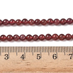 Natural Garnet Beads Strands&nbsp;G-Z104-A01-4mm