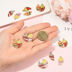 8Bags 2 Styles Alloy Enamel Pendants&nbsp;ENAM-FS0004-40
