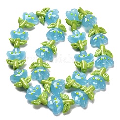 Handmade Lampwork Beads Strands&nbsp;LAMP-A005-03B
