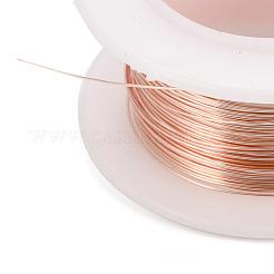 Round Copper Jewelry Wire&nbsp;CWIR-I002-0.4mm-RG-NR