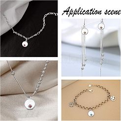 304 Stainless Steel Pendant Rhinestone Settings&nbsp;STAS-UN0007-21P