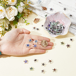 60Pcs 4 Colors Glass Beads&nbsp;GLAA-ME0001-39
