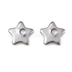 Non-Tarnish 304 Stainless Steel Five-Pointed Star Charms Pendants&nbsp;X-STAS-Q171-03