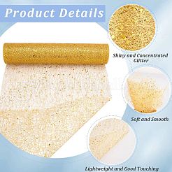 Polyester Deco Mesh Ribbons&nbsp;OCOR-WH20013-016B