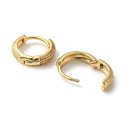 Brass Hollow Hoop Earrings&nbsp;EJEW-M236-01F-G