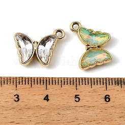UV Plating Alloy Glass Pendants&nbsp;FIND-K032-22G