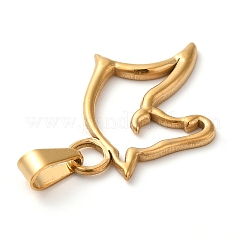 PVD Vacuum Plating 304 Stainless Steel Pendants&nbsp;STAS-D069-03G