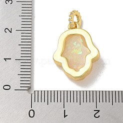 Rack Plating Brass Pendants&nbsp;KK-Q009-05G-05