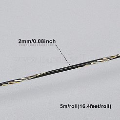 Textured Round Aluminum Craft Wire&nbsp;AW-BC0003-21A