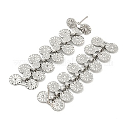 Non-Tarnish 304 Stainless Steel Stud Earrings&nbsp;EJEW-S229-08P