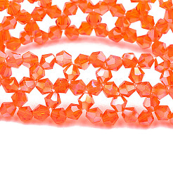 Bling Glass Beaded Stretch Bracelet&nbsp;BJEW-N018-03-06