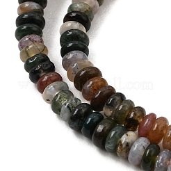 Natural Indian Agate Beads Strands&nbsp;G-N0173-04-2x4mm