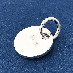 S925 Sterling Silver Blank Charms&nbsp;STER-Q006-06B-S