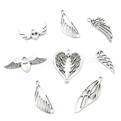 80Pcs 8 Styles Tibatan Style Alloy Pendants&nbsp;FIND-CJ0006-02