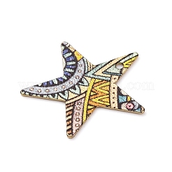 Geometric Alloy Sheet Printed Pendant Earrings Accessories&nbsp;LS-PALLOY-E139-01G-03
