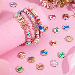 56Pcs 14 Styles Alloy Enamel Beads&nbsp;FIND-PH0023-86