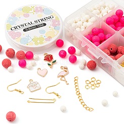 DIY Jewelry Set Making Kits for Valentine's Day&nbsp;DIY-LS0001-83