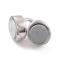 Anti-Tarnish Rhodium Plated 925 Sterling Silver Magnetic Clasps&nbsp;STER-A001-01P