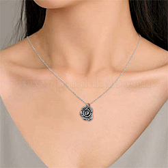 Sunflower Tibetan Style Alloy Pendants&nbsp;TIBEP-CJ0001-09-RS