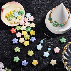 40Pcs Glazed Porcelain Beads&nbsp;PORC-LT0001-04