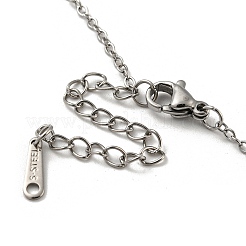 Mother's Day Brass Micro Pave Cubic Zirconia Heart Pendant Necklaces&nbsp;NJEW-R263-03B-P