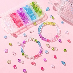 200Pcs 20 Styles Transparent Acrylic Beads Sets&nbsp;TACR-YW0002-38
