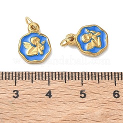 304 Stainless Steel Enamel Pendants&nbsp;STAS-K330-04G