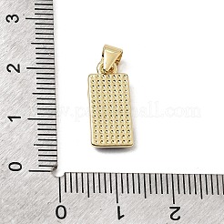Brass Enamel Pendants&nbsp;KK-CBACA9B-02E-G
