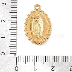 Religion 304 Stainless Steel with Imitation Pearl Pendants&nbsp;SA-B002-02G
