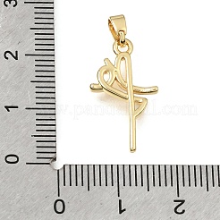 Brass Pendants&nbsp;KK-C263-11G